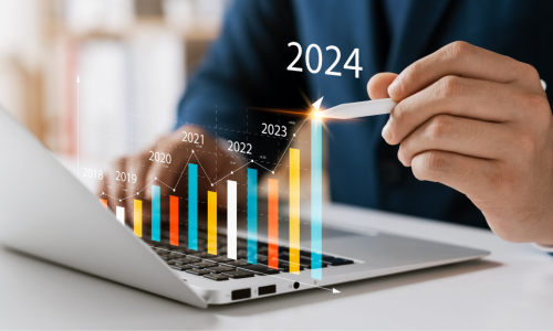 Graph rising in 2024